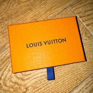 Louis Vuitton wallet card holder small genuine authentic box